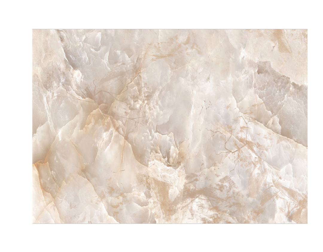 !Vlies Fototapete Toned Marble Vlies - Beige - 400 x 280 cm